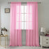 Adore the Decor™ Sheer Rod Pocket 54 x 84in. Single Curtain Panel